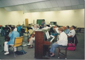 Myreta Stephan - Pic 11 - (Myreta practicing with her orchestra)